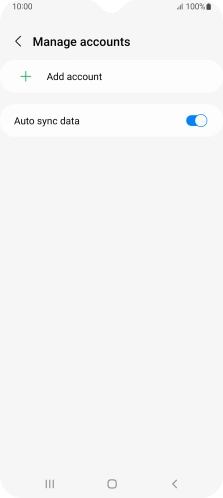 Press Add account. Press Add account.