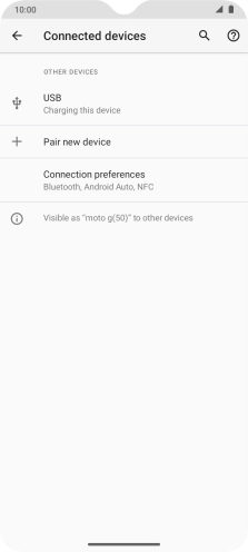 Press Pair new device. Press Pair new device.
