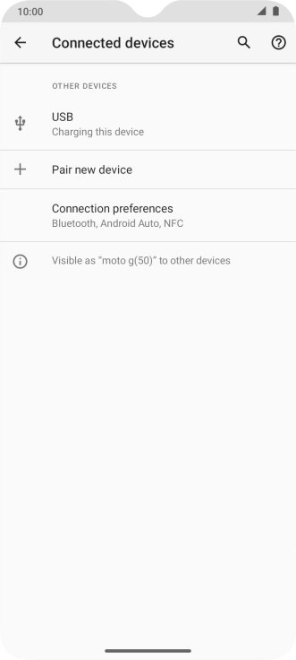 Press Pair new device. Press Pair new device.