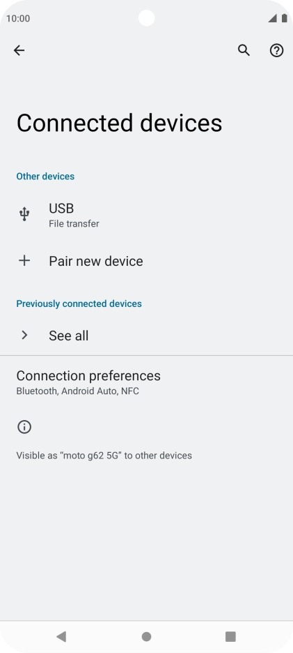 Press Pair new device. Press Pair new device.