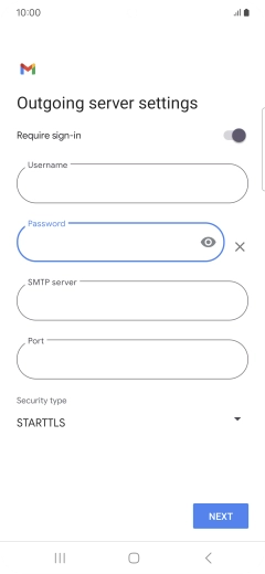 Press the field below Press the field below
