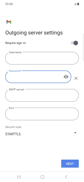 Press the field below Press the field below