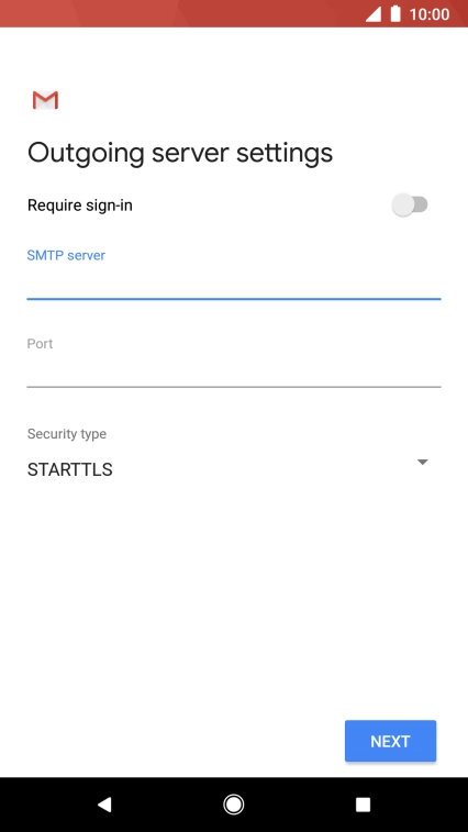 Press the indicator next to Press the indicator next to