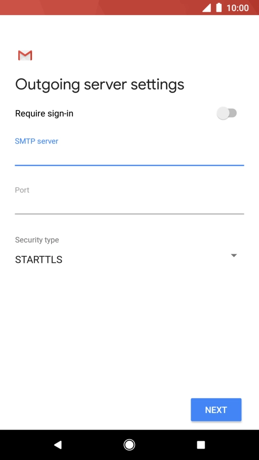 Press the indicator next to Press the indicator next to