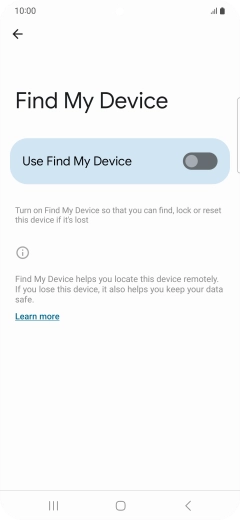 Press the indicator next to Press the indicator next to