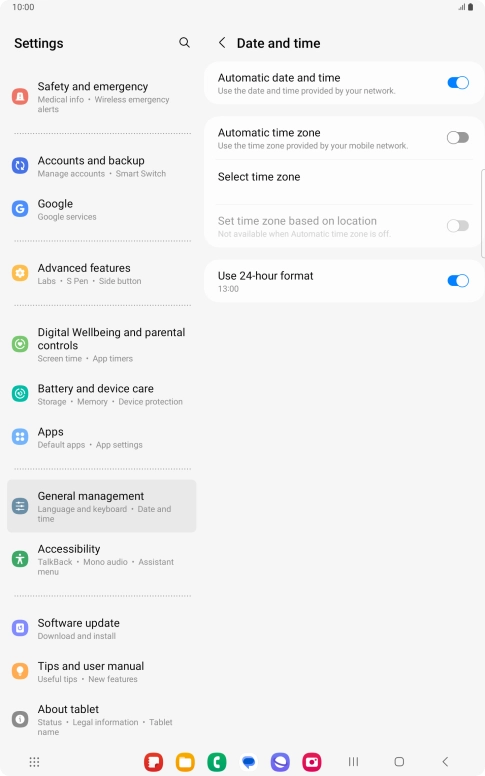 Press the indicator next to Press the indicator next to