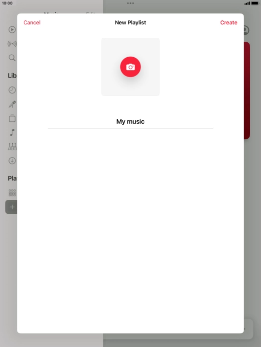 Press Create. Press Create.