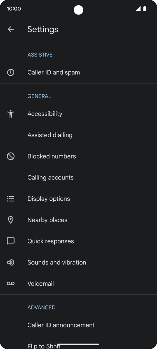 Press Calling accounts. Press Calling accounts.