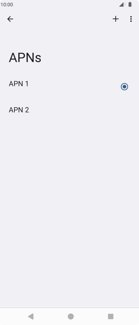 Press the Home key to return to the home screen. Press the Home key to return to the home screen.