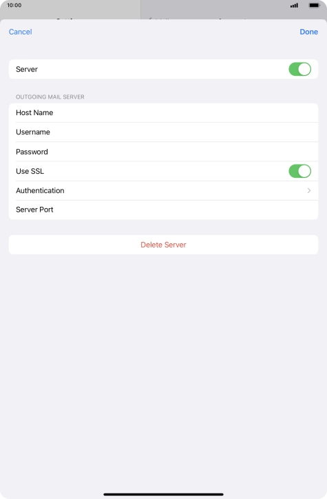 Press the indicator next to Press the indicator next to