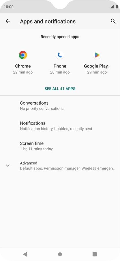 Press SEE ALL APPS. Press SEE ALL APPS.