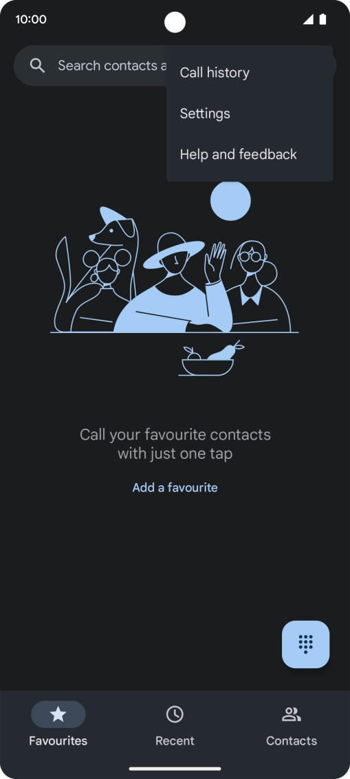 Press Settings. Press Settings.