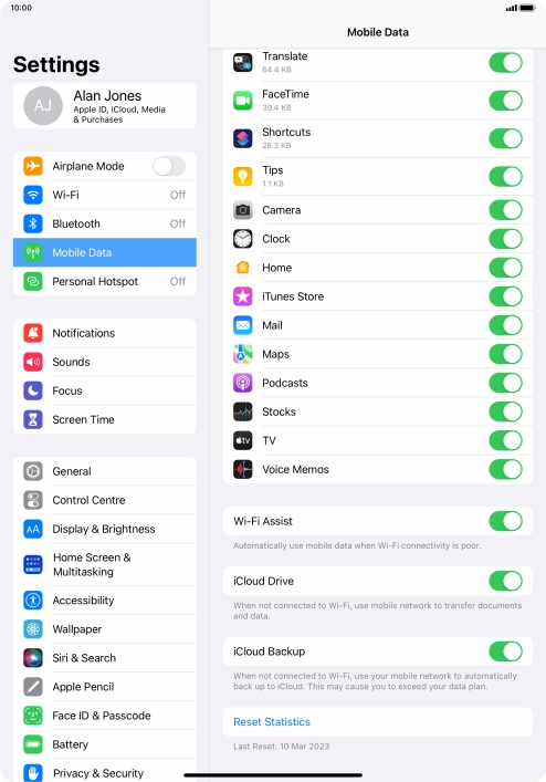 Press the indicator next to Press the indicator next to