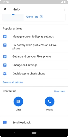 Press Phone. Press Phone.