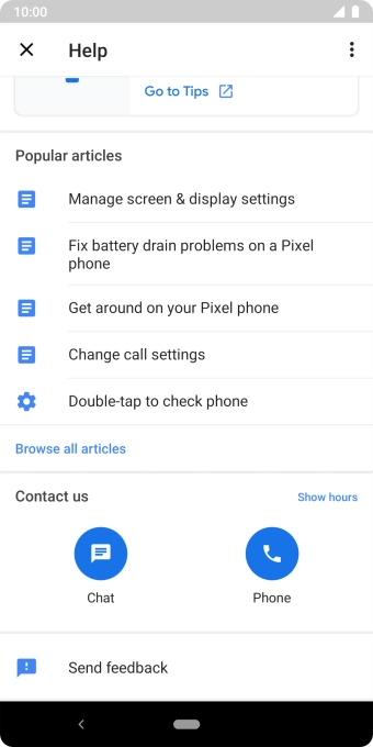Press Phone. Press Phone.