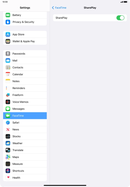 Press the indicator next to Press the indicator next to
