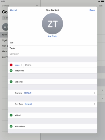 Press Phone and key in the required phone number. Press Phone and key in the required phone number.