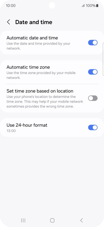 Press the Home key to return to the home screen. Press the Home key to return to the home screen.