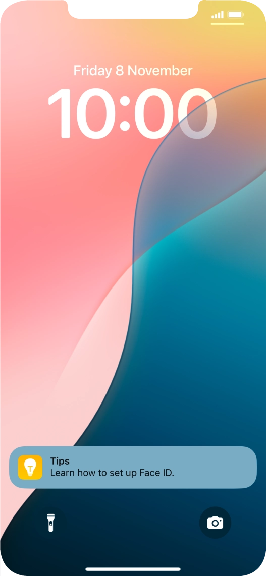 Press the required notification and follow the instructions on the screen to use the selected function. Press the required notification and follow the instructions on the screen to use the selected function.