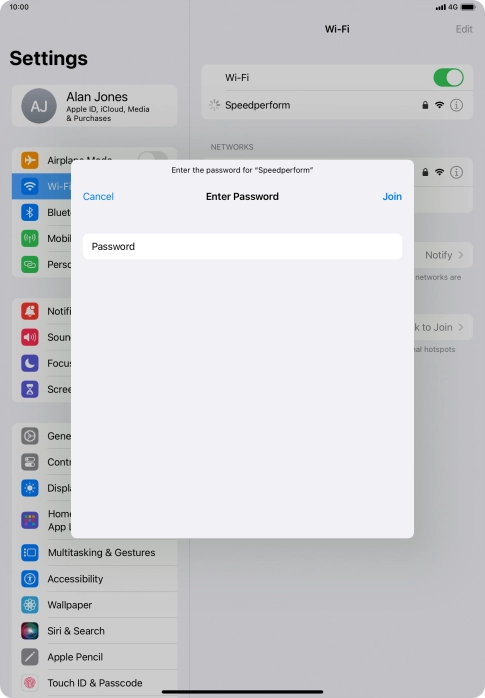 Press Join. Press Join.
