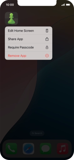 Press Require Passcode. Press Require Passcode.