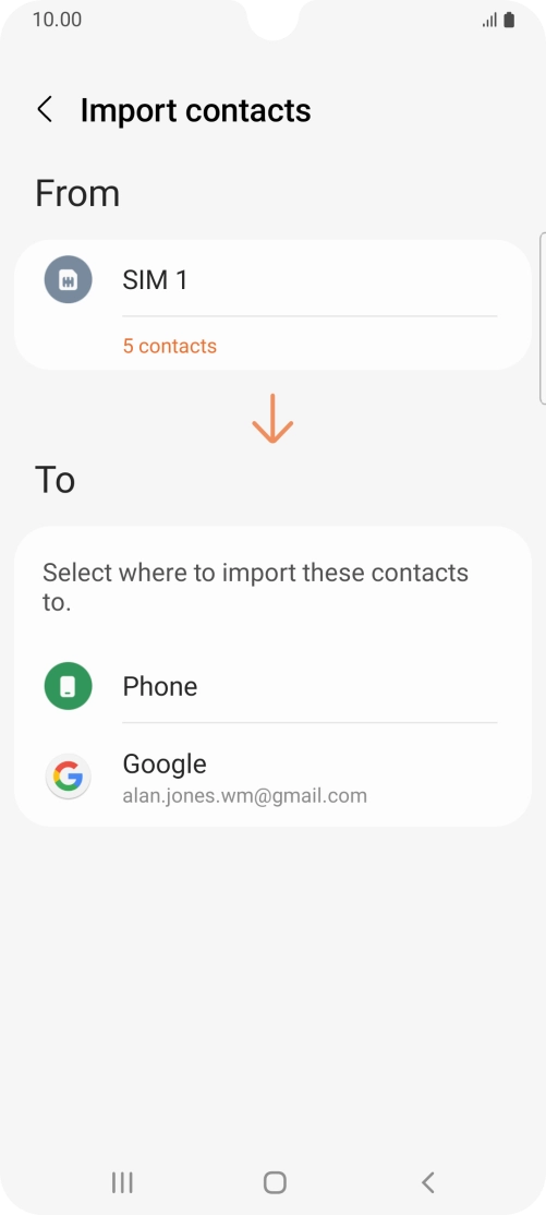 Press Phone. Press Phone.