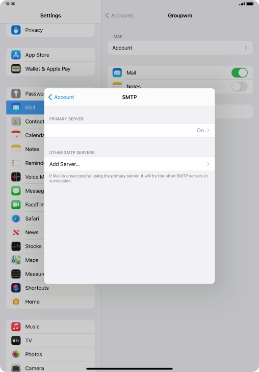 Press the field below Press the field below