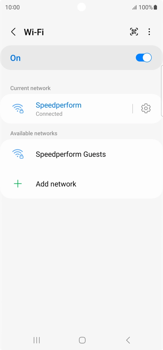 Press the Home key to return to the home screen. Press the Home key to return to the home screen.