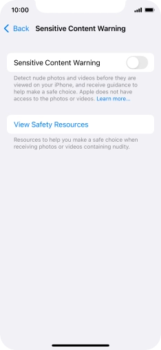Press the indicator next to Press the indicator next to