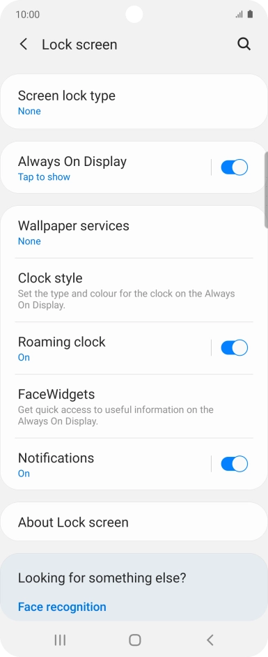 Press the Home key to return to the home screen. Press the Home key to return to the home screen.