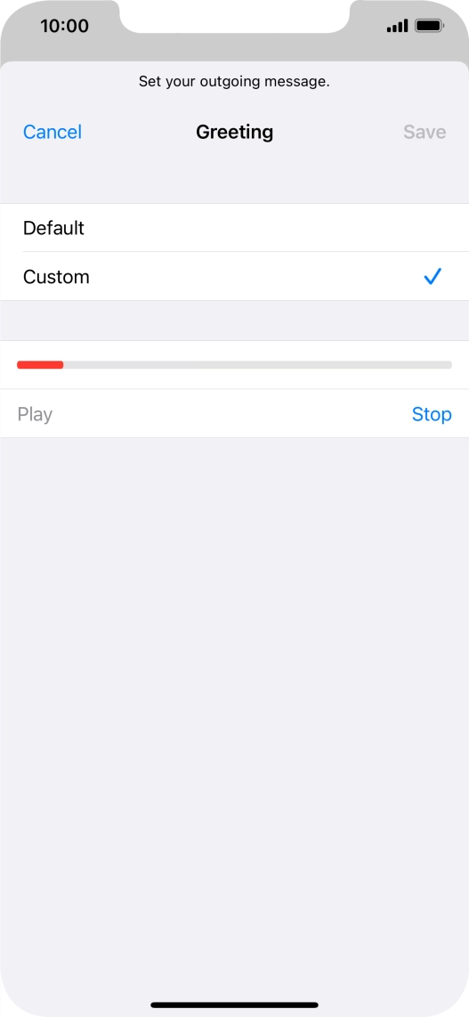 Press Stop to stop recording. Press Stop to stop recording.