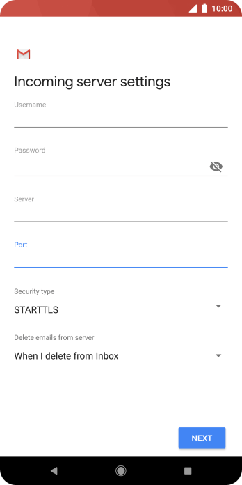 Press the drop down list below Press the drop down list below