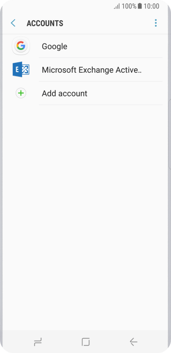 If this screen is displayed, you email account has been recognised and set up automatically. Follow the instructions on the screen to key in more information and finish setting up your phone. If this screen is displayed, you email account has been recognised and set up automatically. Follow the instructions on the screen to key in more information and finish setting up your phone.