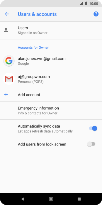 Press the Home key to return to the home screen. Press the Home key to return to the home screen.