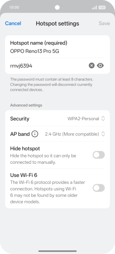Press the field below Press the field below