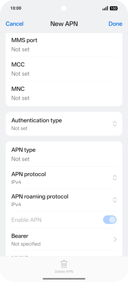 Press the field below Press the field below