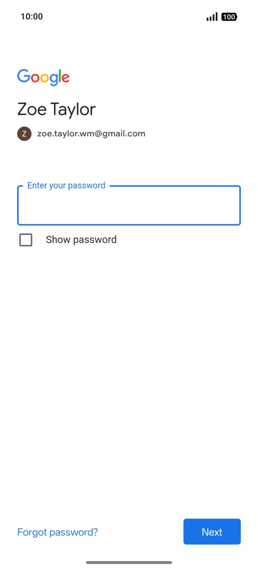 Press the field below Press the field below