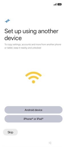 Press Skip. Press Skip.