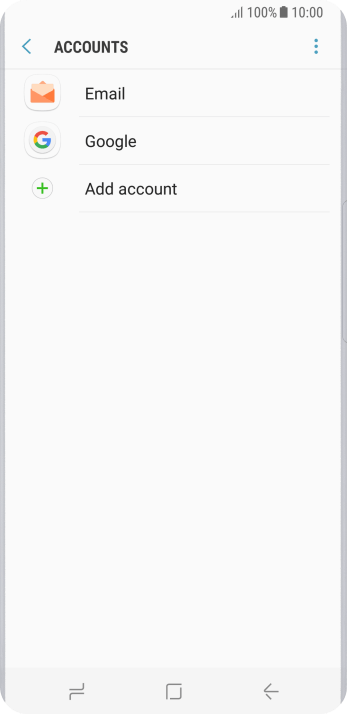 Press the Home key to return to the home screen. Press the Home key to return to the home screen.
