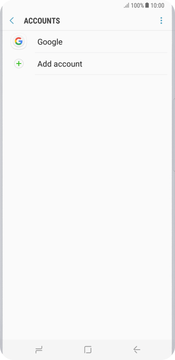 Press Add account. Press Add account.