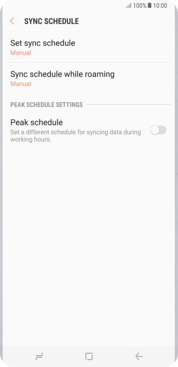 Press the Home key to return to the home screen. Press the Home key to return to the home screen.