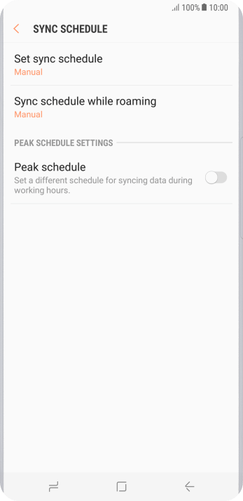 Press the Home key to return to the home screen. Press the Home key to return to the home screen.