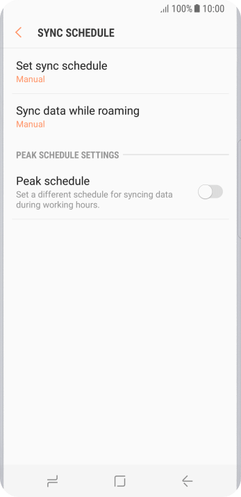 Press the Home key to return to the home screen. Press the Home key to return to the home screen.