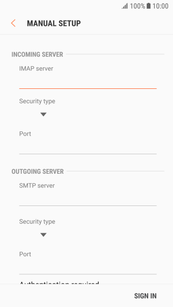 Press the drop down list below Press the drop down list below
