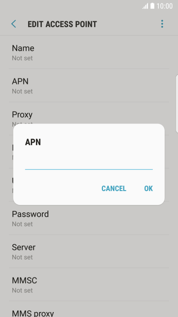 Key in eezone and press OK. Key in eezone and press OK.