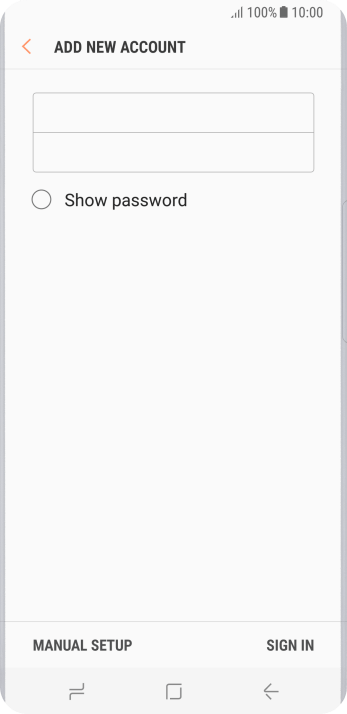 Press SIGN IN. Press SIGN IN.