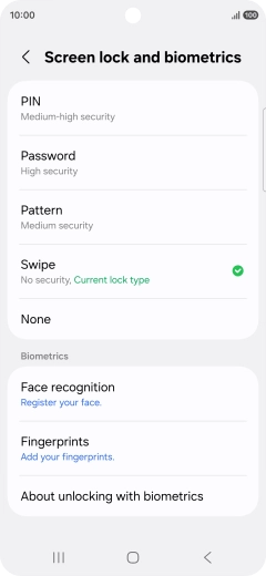 Press Fingerprints. Press Fingerprints.