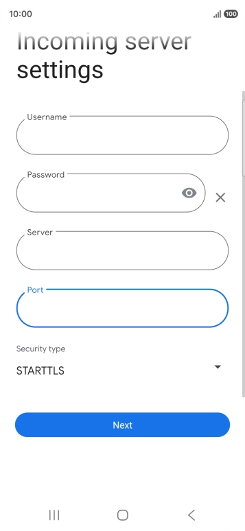 Press the drop down list below Press the drop down list below
