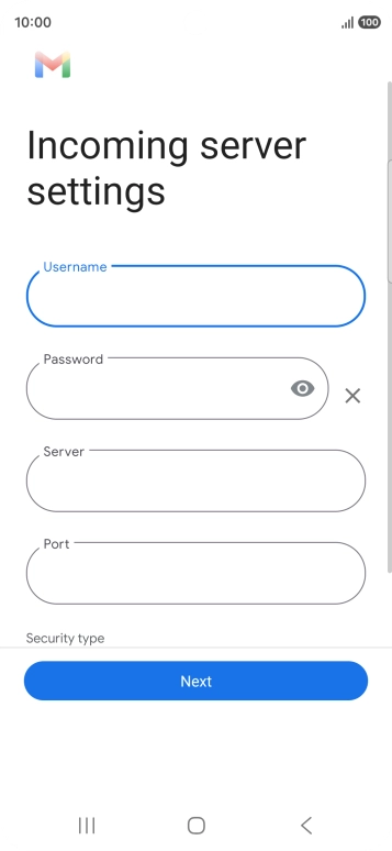 Press the field below Press the field below