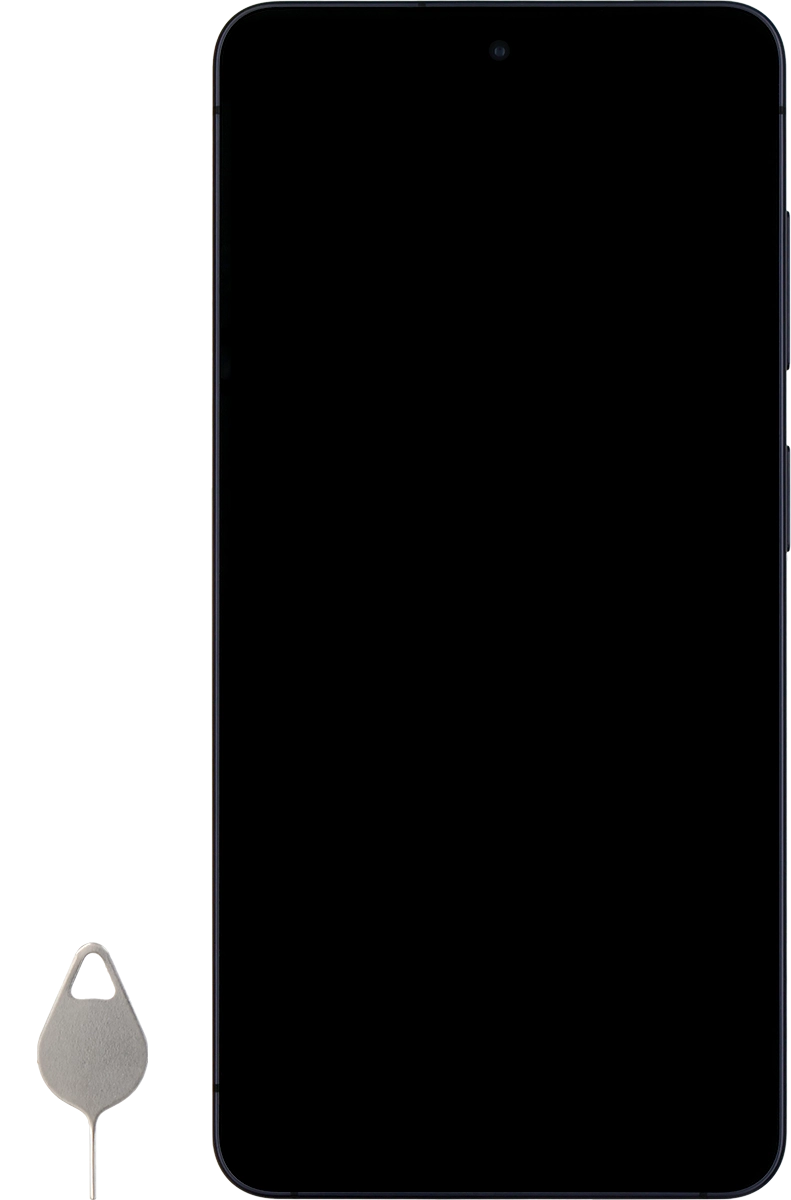 Find the opener for the SIM holder. Find the opener for the SIM holder.